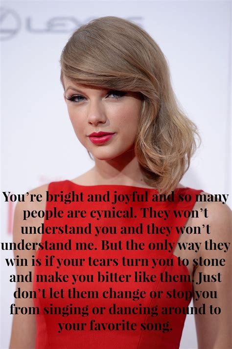 advice from taylor swift